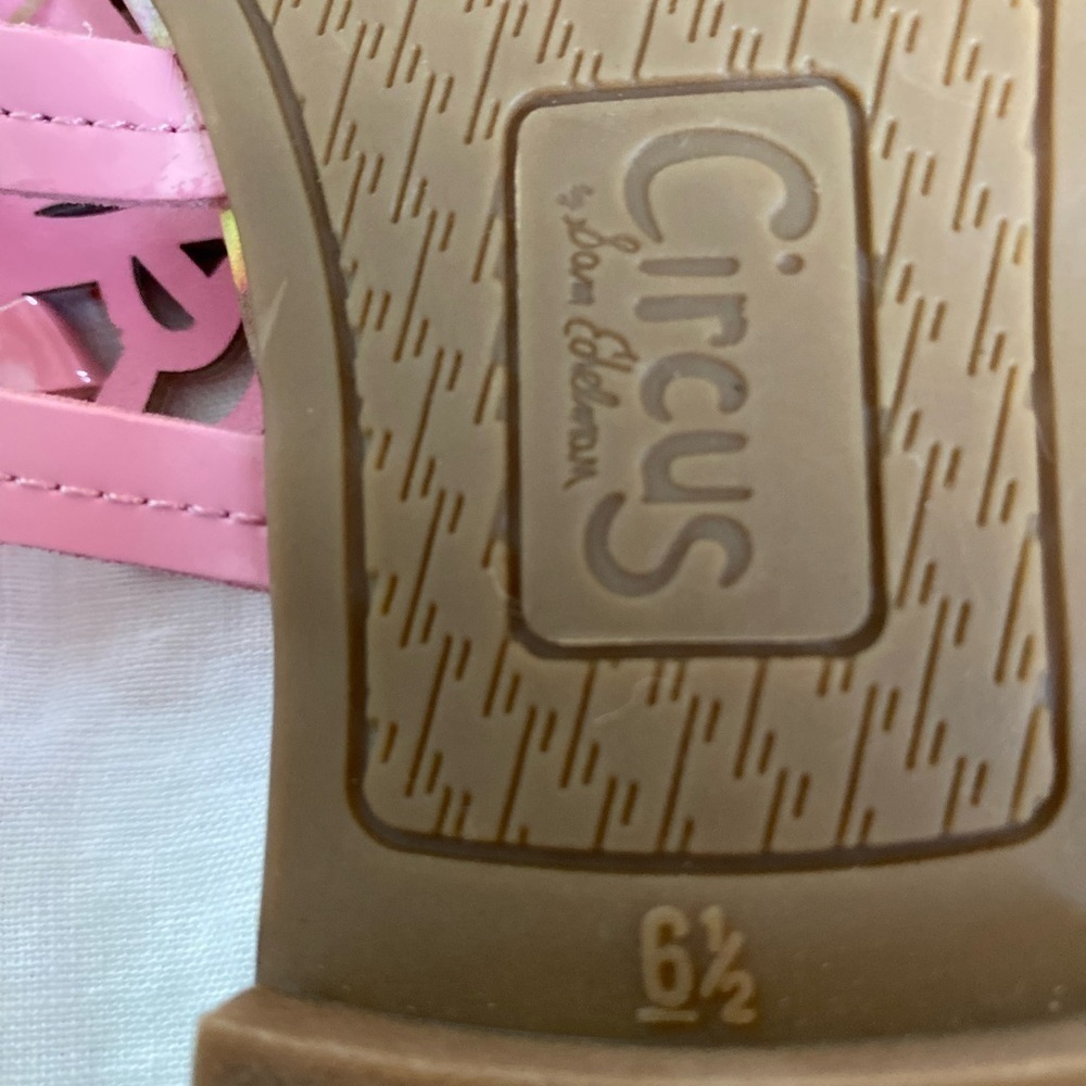 Circus by Sam Edelman pink Cherri sandals size 6.5 NWOT - Picture 6 of 8